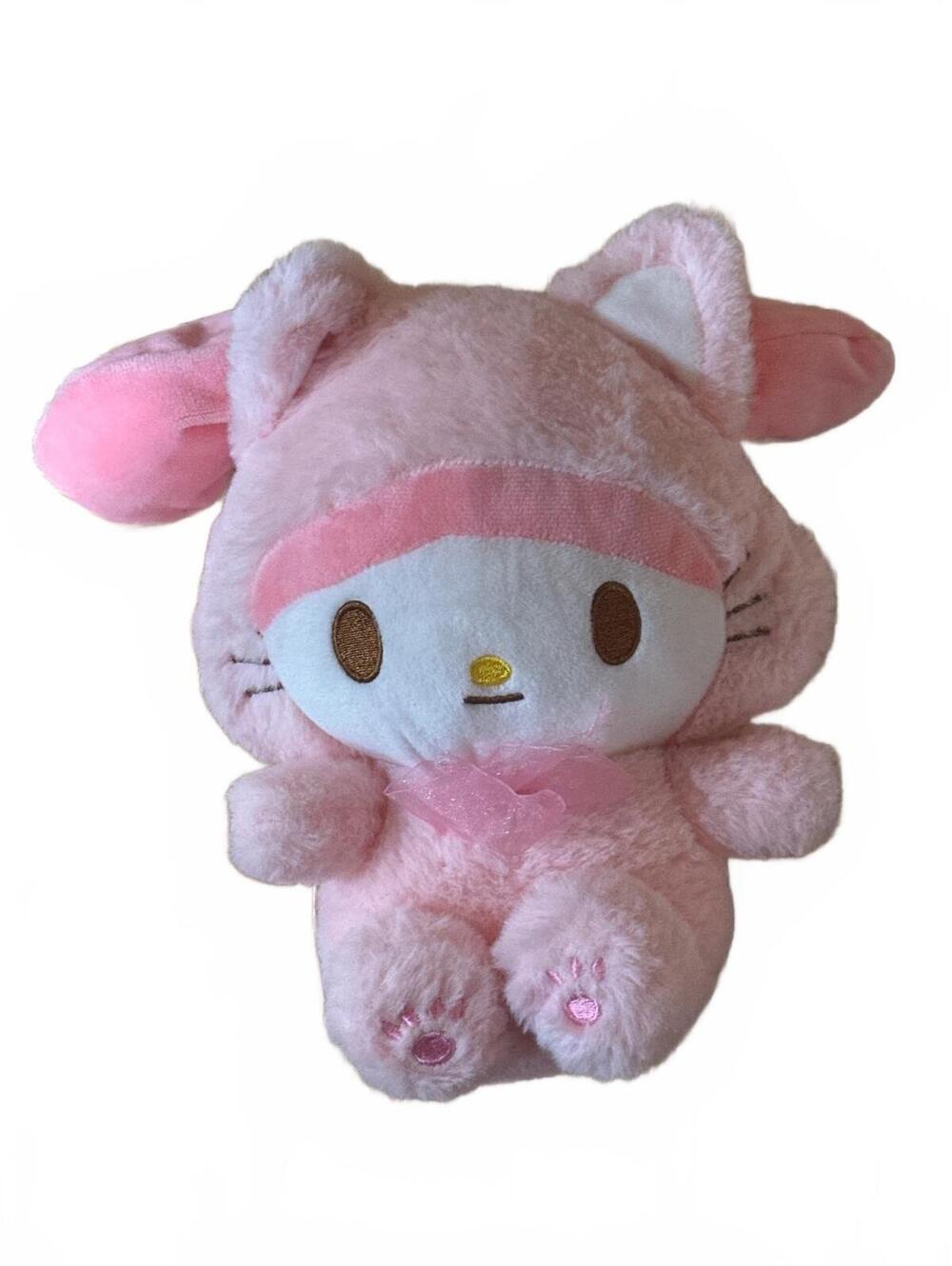 Hello Kitty Pink Easter Bunny Plush